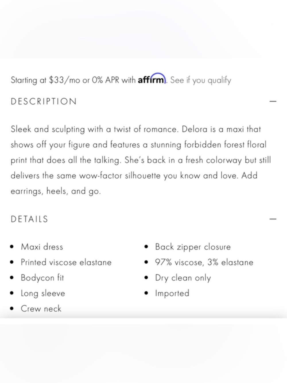 ALICE + OLIVIA  DELORA MAXI DRESS SIZE 6 - Picture 9 of 9